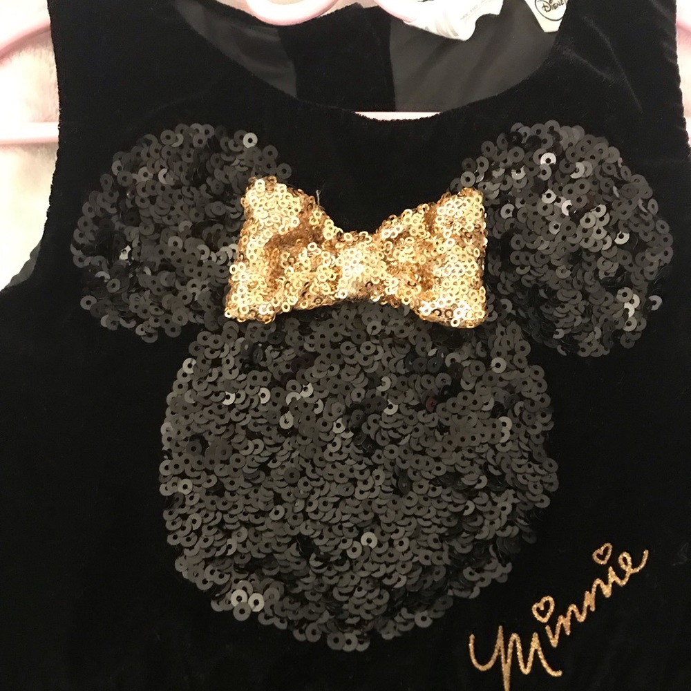 Black & gold Disney Minnie Mouse Dress!